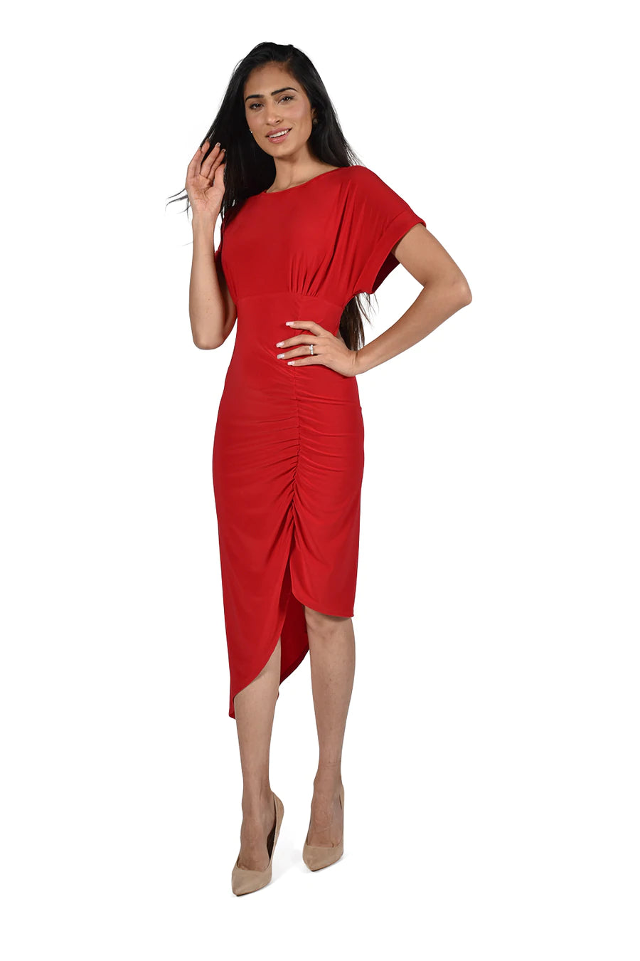Frank Lyman Tomato Knit Dress Style# 221009