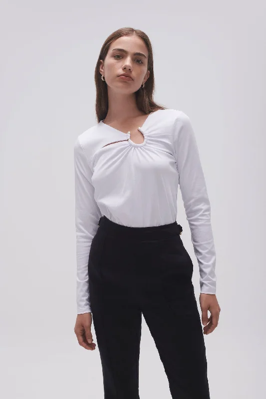Terrain Metal Ring Long Sleeve Modern Contemporary Chic