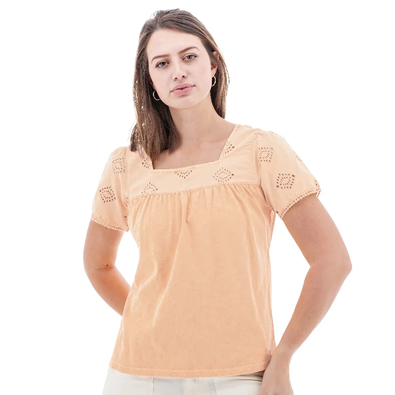 Women's Seychelle Short-Sleeve Top - Papaya Punch