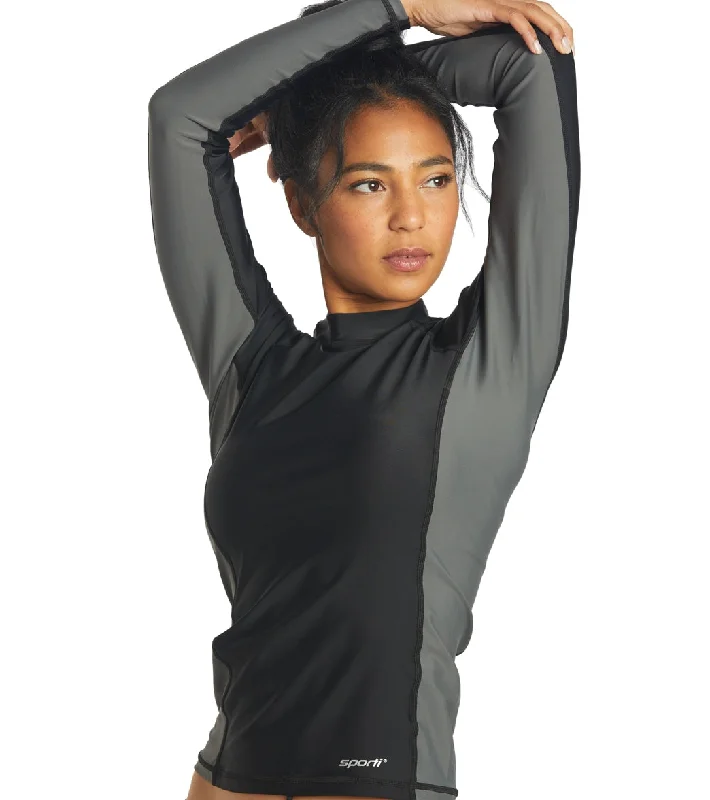 Sporti Women's L/S UPF 50+ Sport Fit Rash Guard