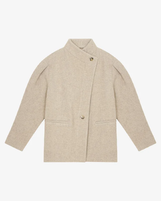 Jabadi Jacket Modern Asymmetric Coat