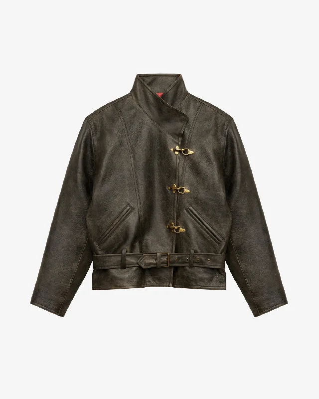 Celie jacket Bold Color Block Coat