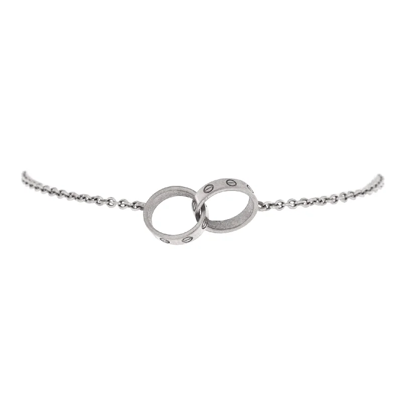 Premium Jewelry, Premium Discounts – Act Fast Love Interlocking Bracelet 18K White Gold